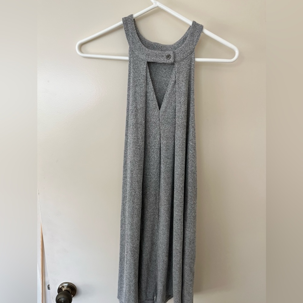Deep V Flowy Cotton dress